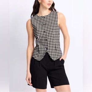 Madewell Single-Breasted Crewneck Vest - NWT